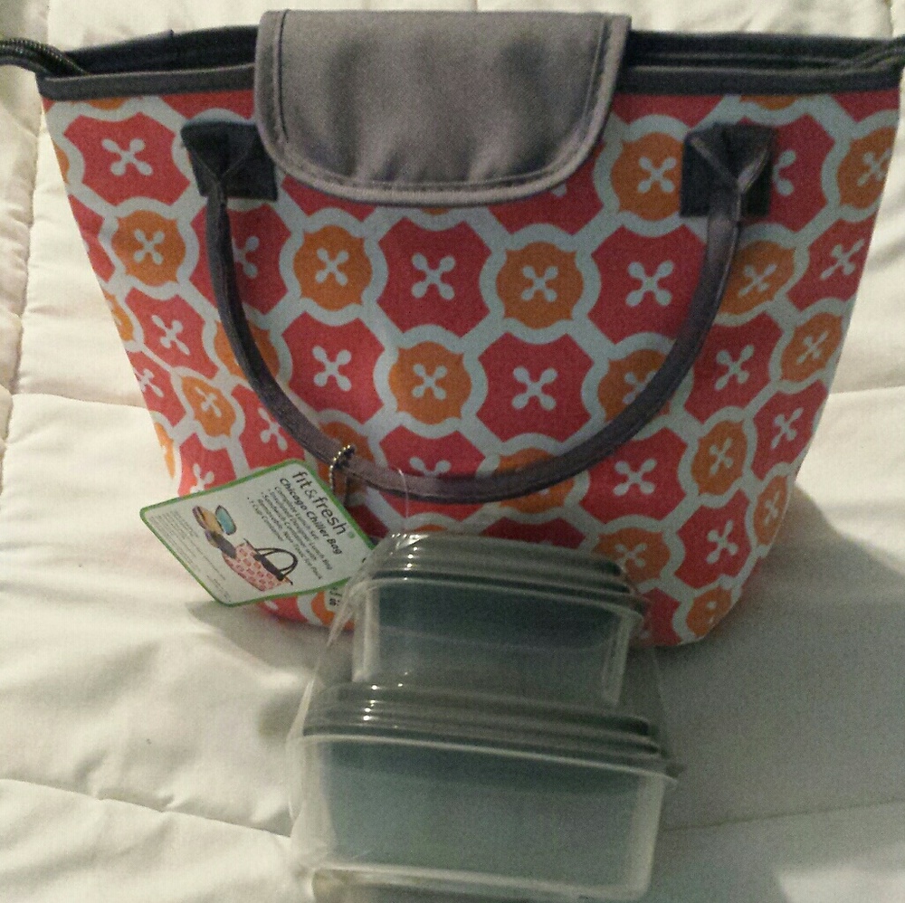NWT, FIT & FRESH CHICAGO CHILLER BAG